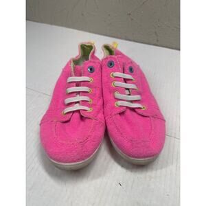 Vionic‎ Womens Beach Pink Breeze Terry Cloth Slip On Sneakers Size 9